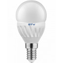 LED spuldze, CERAMIC, A-G, B45, 4000K, E14, 10W, 160&deg;, 1000lm, 80mA; LD-SMNB45B-10 GTV