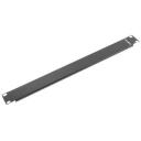 Lanberg Tuk&scaron;a panelis 1U AK-1401-B, 19", Melna, 1 gab.