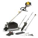 Dārza daudzfunkcionālais instruments 4-in-1, POWERPLUS, POWEG3021, Cilindra tilpums: 42,7 cc