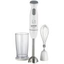 Gorenje Rankinis blenderis HBC802QW, 800 W, plastikinis indas, 0.5 L, baltas, nuimamas dalys, 4 a&scaron;menų peilis