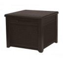 Ящик для хранения Cube Rattan Storage Box 208L коричневый 29199597590 KETER