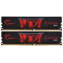 G.Skill Aegis operatīvā atmiņa DIMM, F4-2666C19D-16GIS, 16 GB, 2 x 8 GB, 2666 MHz, CL19, 1,35 V, UDIMM, divkanālu
