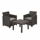 Комплект садовой мебели Элоди с двумя стульями и столом 29209482939 КЕТЕР