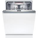 Bosch Dishwasher | SMV8YCX02E | Built-in | Width 60 cm | Number of place settings 14 | Number of programs 8 | Energy efficiency class A | Display | AquaStop function | White