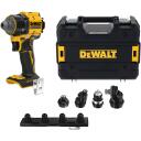 Dewalt Puuremasin DCD803NT-XJ, 18V, 73 Nm, 0-450/0-1650 p/min, 4 otsikut, LED tuli, 2 kiirusastet