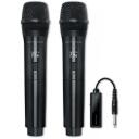 Muse bezvadu mikrofons MC-50 WI, 50-15kHz, 90dB, 2 mikrofonu komplekts, 1200mAh akumulators, USB-C uzlāde