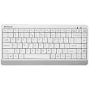 A4Tech Klaviatuur FStyler FK11 A4TKLA47119, 1.5m, USB, membraan, valge, 12 multimeedia nuppu