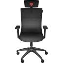 Genesis Spēļu krēsls Astat 200 NFG-1943, 49x48x130cm, melna, 150kg, 58cm, elkoņbalsti, galvas atbalsts