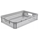 Transport basket with load capacity up to 30kg Robert 60x40x12cm 22L gray 0610883130 Keeeper