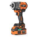 Аккумуляторный ударный шуруповерт DAEWOO DAX 6021Li SET, DAEWOO, DAX 6021Li SET, 21 W, 4.0 Ah, 850 Nm, 0-2400 об/мин, 1/2" квадратный патрон