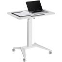 Maclean mobilais galds klēpjdatoram MC-453W, 760-1090mm, 800x520mm, 8kg, pneimatiskā augstuma regulē&scaron;ana, leņķa regulē&scaron;ana 0-30&deg;