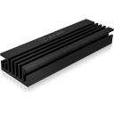 Raidsonic Siltuma uztvērējs M.2 SSD diskiem IB-M2HS-70, 22mm, 70mm, 10mm, 3x silikona termiskās plāksnītes