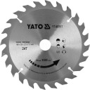 Tct Blade For Wood 160X24Tx20Mm YT-60551 YATO