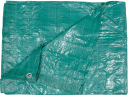 TARPAULIN 4x6M 57G/M2 / GREEN 85134 FLO