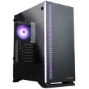 Zalman Datoru korpuss S5 Black, 2x3.5", 6x2.5", 7 sloti, 1xUSB 3.0, 2xUSB 2.0, RGB, 465x212x398mm, Melns