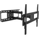 Logilink Sienas stiprinājums BP0028, 37-70", slīpums +10&deg;-20&deg;, pagrieziens +-90&deg;, 475mm, 50kg, Melns