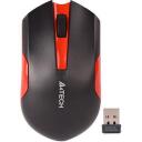 A4Tech V-Track G3-200N-1 pele, A4TMYS46038, 1000 DPI, 3 pogas, 2,4 GHz, 10 m, nano uztvērējs