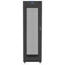 Lanberg paigalduskapid 19 42U 600x800 FF01-6842-23BL, 93kg, 600mm, 2097.5mm, 800kg, IP20, perforatsiooniga uks, LCD ekraan