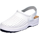 Baltas ādas čības ar siksniņu TANOHA OB, 39.izm ČERVA