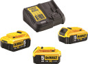 Charger + battery x3 (DCB115P3-QW) DEWALT