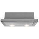 Beko Gartraukis HNT61210X, 60cm, 1 variklis, 3 greičiai, LED ap&scaron;vietimas, 67dB, 280m3/h, D klasė