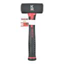 Кувалда с фиберглассовой ручкой 1500г KREATOR KRTH90303 110мм x 45мм, 232мм