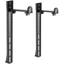 Maclean MC-914 universālais skaļruņu turētājs, 15kg, VESA 600x400mm, melns