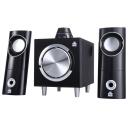 Unknown Brand Акустика FS-140 12837, 16W, 20 Hz&ndash;20 kHz, 75 dB, 4 дюйма низкочастотный динамик, 3 дюйма x 2 спутник