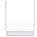 Mercusys traadita ruuter MW302R, 300 Mbit/s, 10/100 Mbit/s, 3 RJ-45 porti, 2.4 GHz, WPA2-PSK, valge