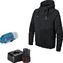 Apsildāms sporta apģērbs ar kapuci GHH 12+18V XA S PROFESSIONAL, 06188000GB BOSCH