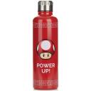 Paladone Ūdens pudele PP5807NN, 500ml, Sarkana, Nerūsējo&scaron;ais tērauds, Super Mario Power Up