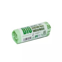 Atkritumu maisi kompostējami BioBag 35184615 8L 25 gab. rullī 15mkr. 39x41cm zaļi
