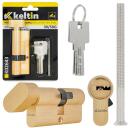 Keltin Užrakto cilindras su rankenėle K02643, 30/30G mm, 3 raktai, aliuminis, ZnAl lydinys, 25000 ciklų