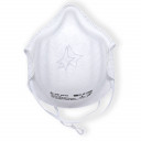 Respirators FFP 1, pretputekļu bez vārsta CE (1gab)