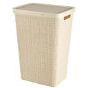 Laundry Box Jute Curver 0808093885 58L 43x34x60cm in Cream