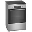 Bosch Kokk HLS79W351U, 63L, 60cm, Induktsioon, Elektriline, Roostevaba teras, LCD, Grillimine