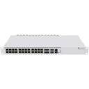 Mikrotik CRS326-4C+20G+2Q+RM, hallatav l&uuml;liti, 20x 2.5G RJ-45, 4x COMBO, 4x SFP+, 2x 40G QSFP+, 32MB m&auml;lumoodul