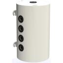 Sunsystem 100L Suspended Storage Tank PSM100, 0.26m3, 6bar, C klase, sienas montāža, diametrs 440mm