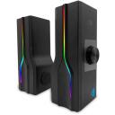 Media-Tech Звуковая панель MT3175, 8W, 180Hz-20000Hz, Bluetooth, RGB подсветка, 2.0 система