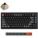 Keychron V1U-D3 клавиатура, 75%, 8000 Гц, Bluetooth 5.3, RGB LED, 4000 мАч, 660 ч времени работы от батареи, PBT клавиши