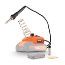 Bezvadu lodāmurs 20V, Dual Power, POWDP7060, temperatūra līdz 480 °C, ātra uzsilšana 10 sekunžu laikā