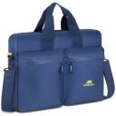 Rivacase Mestalla 5532BLUE, 16", 2, atsparus vandeniui, 2 priekinės ki&scaron;enės, nuimamas peties diržas, dokumentų ki&scaron;enė