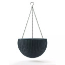 Pakabinamas gėlių vazonas pilkas 29199246939 KETER