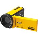 Easypix Vaizdo kamera WDV5630 Y, 3" ekranas, 13 MP, 4K 30fps, 18x skaitmeninis priartinimas, atsparumas vandeniui iki 5m