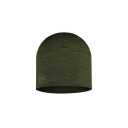 Lw Merino Beanie müts, BUFF, 8428927446701, 100% meriinovill, värv: BARK_GREEN