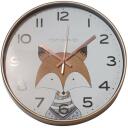 Besk Seina kvarts kell 9121221, 30 cm, valge, oranž, 1 x AA, plastmass, araabia numbrid