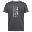 Krekls SOLUTION T-Shirt M, izmērs: S, Carbon/Yellow, 8058428031146 LA SPORTIVA