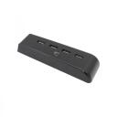 White Shark PS5 4-Port USB HUB CROSS, 4 prievadai, USB 2.0, juoda, USB Type-A, suderinamas su PS5