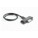 Gembird USB adapteris AUS3-02 USB 3.0, SATA 2.5'', juodas, 0.054 kg
