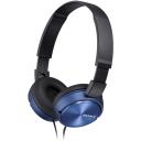 Sony Kokkupandavad k&otilde;rvaklapid MDR-ZX310 KOOD, 3,5 mm, 24&Omega;, 98dB, 1,2m, Sinine